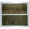 Image 2 : Trenton, NJ. City Bank. 1862 Obsolete Banknote Pair.