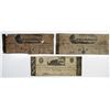 Image 1 : Trenton, NJ. Trenton Banking Co. 1828 Obsolete Banknote Trio.