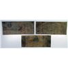 Image 2 : Trenton, NJ. Trenton Banking Co. 1846-62 Obsolete Banknote Trio.