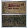 Image 2 : Watson's Corner, NJ. Simkin's Store 1862 Obsolete Scrip Note Pair.