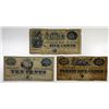 Image 1 : White Hill, NJ. William Cline. 1862 Obsolete Scrip Note Trio.