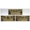 Image 1 : Woodbury, NJ. Camden & Woodbury Rail Road & Transportation Co. 1837 Obsolete Banknote Trio.