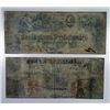Image 2 : Woodbury, NJ. Gloucester County Bank 1861 & 1865 Pair of Obsolete Banknotes.