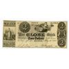 Image 1 : Globe Bank 1840 Obsolete Banknote.
