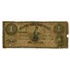 Image 1 : Bank of Sheboygan 1857 Obsolete Banknote.