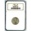 1902 5C NICKEL NGC MS65