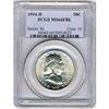 Image 1 : 1954-D 50C HALF DOLLAR PCGS MS66FBL