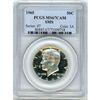 1965 Kennedy 50c PCGS MS 67 CAM SMS