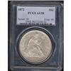 1872 1 Seated Dollar NGC 62
