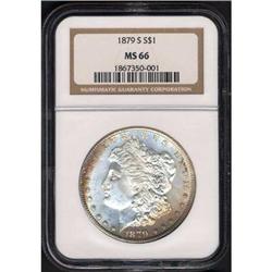 1879-S Morgan Dollar S$1 NGC MS66