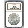 Image 1 : 1881-S Morgan Dollar S$1 NGC MS65