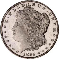 1885 Morgan S$1 NGC MS65DMPL