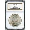1886 Morgan S$1 NGC MS66