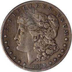 1889-CC Morgan Dollar S$1 NGC XF40