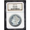 1890-O 1 Morgan Silver Dollar NGC MS65 Coin