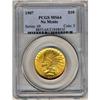 1907 $10 Indian Head No Motto PCGS MS64