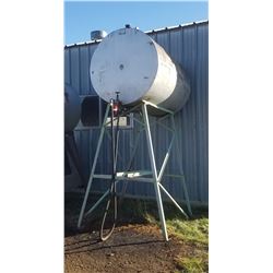 500 gallon fuel tank on stand, diesel