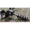 Image 2 : Lowe hyd. post auger, skid steer attach, 12” bit