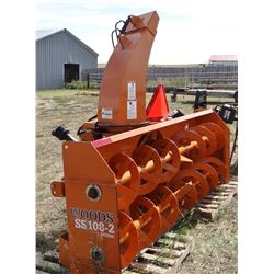 Woods SS108-2 snow blower, 108”, BRAND NEW!