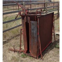 Thorson calf table, left side