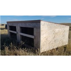 Portable Calf Hut, on skids