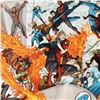 Image 2 : Marvel Comics "Spider-Man/Fantastic Four #4" Numbered Limited Edition Giclee on Canvas by Mario Albe