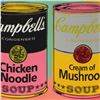 Image 2 : Steve Kaufman (1960-2010), "Campbell's Soup Cans" Hand Painted Limited Edition Silkscreen on Canvas 