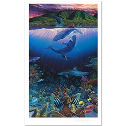 "Cradle of Life" Limited Edition Mixed Media (22" x 35") by Robert Lyn Nelson. Numbered and Hand Sig