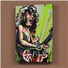 Image 3 : "Eddie Van Halen (Eddie)" Limited Edition Giclee on Canvas by David Garibaldi, Numbered from Miniatu