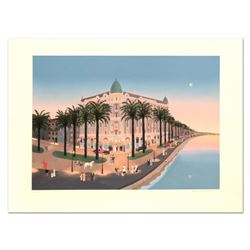 Fabienne Delacroix, "Seaside" Limited Edition Lithograph, Numbered and Hand Signed with Letter of Au