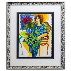 Patricia Govezensky- Original Watercolor "Amandine"