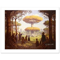 "Lothlorien" Limited Edition Giclee on Canvas by The Brothers Hildebrandt. Numbered and Hand Signed 