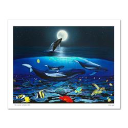 "The Living Sea" Limited Edition Giclee on Canvas by Renowned Artist Wyland, Numbered and Hand Signe