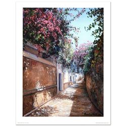 Rocio Nell, "Midday at Water Alley" Limited Edition Lithograph, Numbered and Hand Signed.