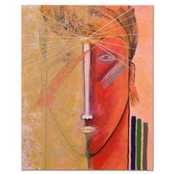 Gaylord Soli - "David Bowie" Original Mixed Media Acrylic Painting on Gallery Wrapped Canvas, Hand S