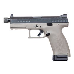CZ CZ91519 P-10 CMPT 9MM BLK/GRY 17+1 TB# SUPPRESSOR READY 9mm