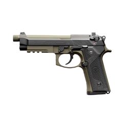 Beretta BEJ92M9A3M1 M9A3 9MM GRN/BLK 5" 17+1 SFTY GRN FRAME/BLK SLIDE|1/2X28 TPI 9mm
