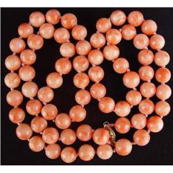 Angel Hair Coral Necklace
