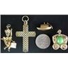 Image 2 : 4 14K Gold Charms