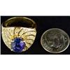 Image 2 : Tanzanite and Diamond Ring
