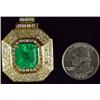 Image 3 : Emerald and Diamond Necklace