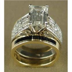 Platinum Diamond Engagement Ring 4.41ct 