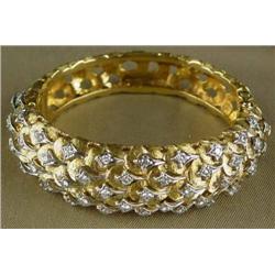 18K Gold and Diamonds Bracelet
