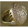 Image 2 : 14K Dome Style Diamond Ring, 8.77ct