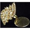 Image 1 : 14K Gold Diamond Cocktail Ring
