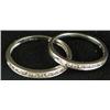 Image 1 : Pair Platinum and Diamond Rings