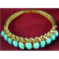 Persian Turquoise 18K Bracelet