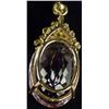 Image 2 : Kunzite and Diamond Pendant