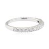 Image 1 : 0.40 ctw Diamond Ring - 14KT White Gold