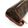 Image 5 : Louis Vuitton Monogram Canvas Leather Trousse Ronde Pouch Bag